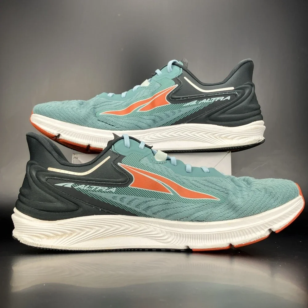 Altra Torin 6 Running Shoes - Men's Size 12 'Teal/Orange' (AL0A7R6T305)
